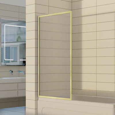 Fixed Framed Over Bath Shower Screen