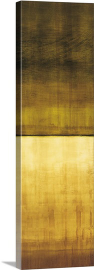Color " Color Panel I " Print, 36" H x 12" W x 1.25" D