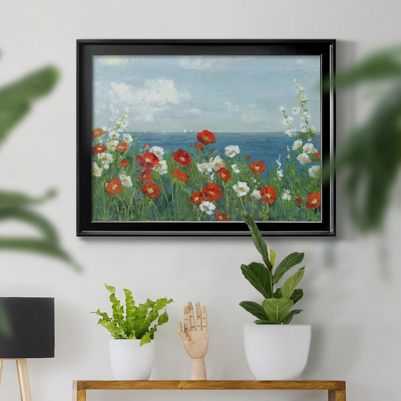 Peace and Calm I - peinture sur toile encadrée, Noir, H 18,5 po x l 24,5 po x P 1,5 po