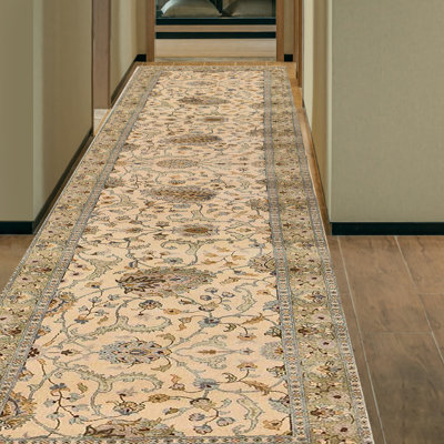 Veg One-of-a-Kind 2'7" X 12'1" Runner Wool Area Rug in