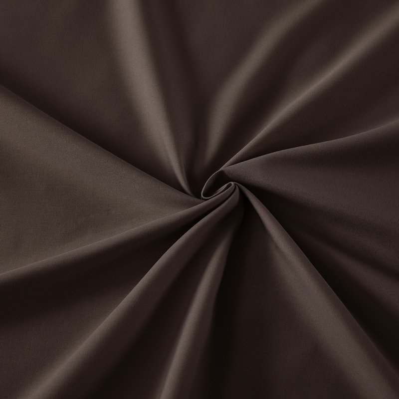 Ultra Soft Microfiber Deep Pocket Single Fitted Sheet, Chocolate, Twin  Fitted Sheet