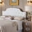 Ezkiel Upholstered Faux Leather Panel Headboard