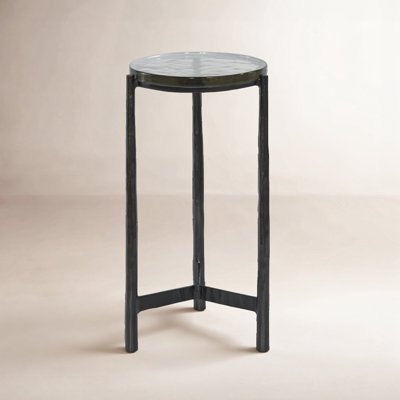 Glass Tray Top End Table