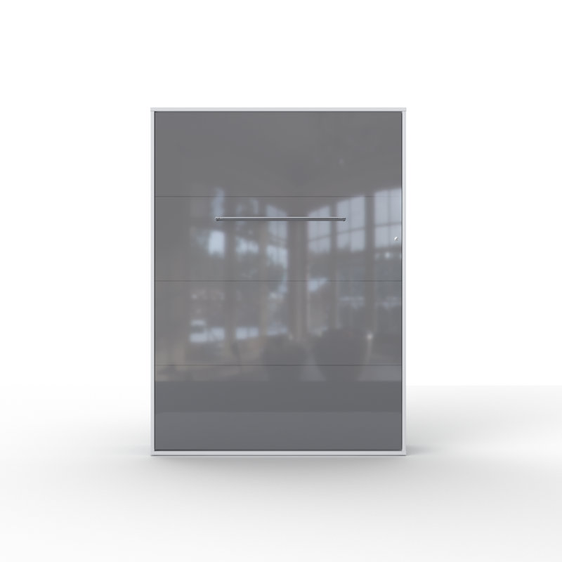 Aubri European Double (140 x 200cm), White/Light Grey, European Double (140 x 200cm)