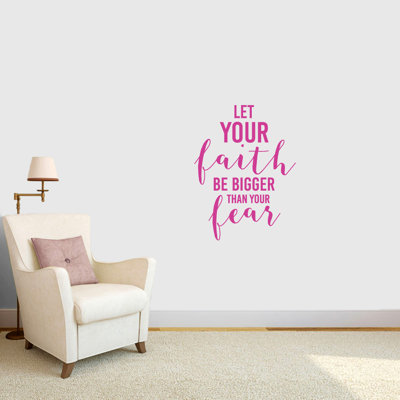 Text & Numbers Non-Wall Damaging Wall Decal