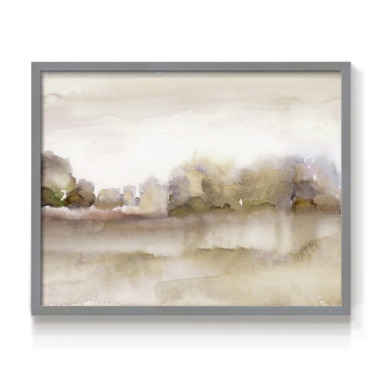 Fall Colours -Framed Print - Restickable, H 8 po x l 10 po, Gris