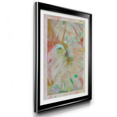 " Retro Palms II " Painting Print