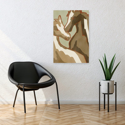 Art mural cheval