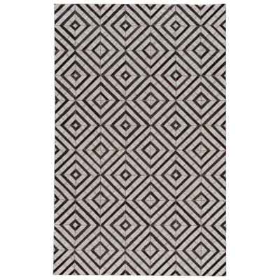 Grossi Viscose Geometric Indoor Rug