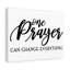 One Prayer - Wrapped Canvas Print