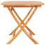Lear Rectangular Teak Solid Wood Outdoor with Umbrella Hole Dining Table - 160 cm W 80 cm D