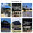 10' Square Lighted Cantilever Swivel Umbrella with Solar Powered LED Swivel and Base-67120586
