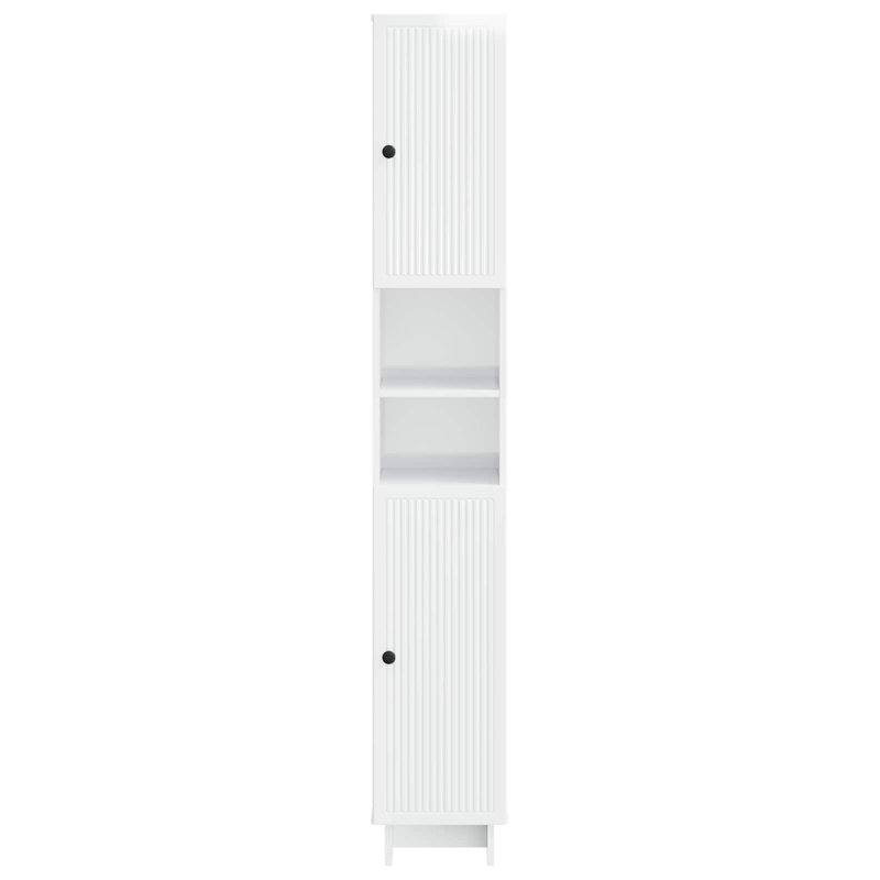 Linen Cabinet, High Gloss White