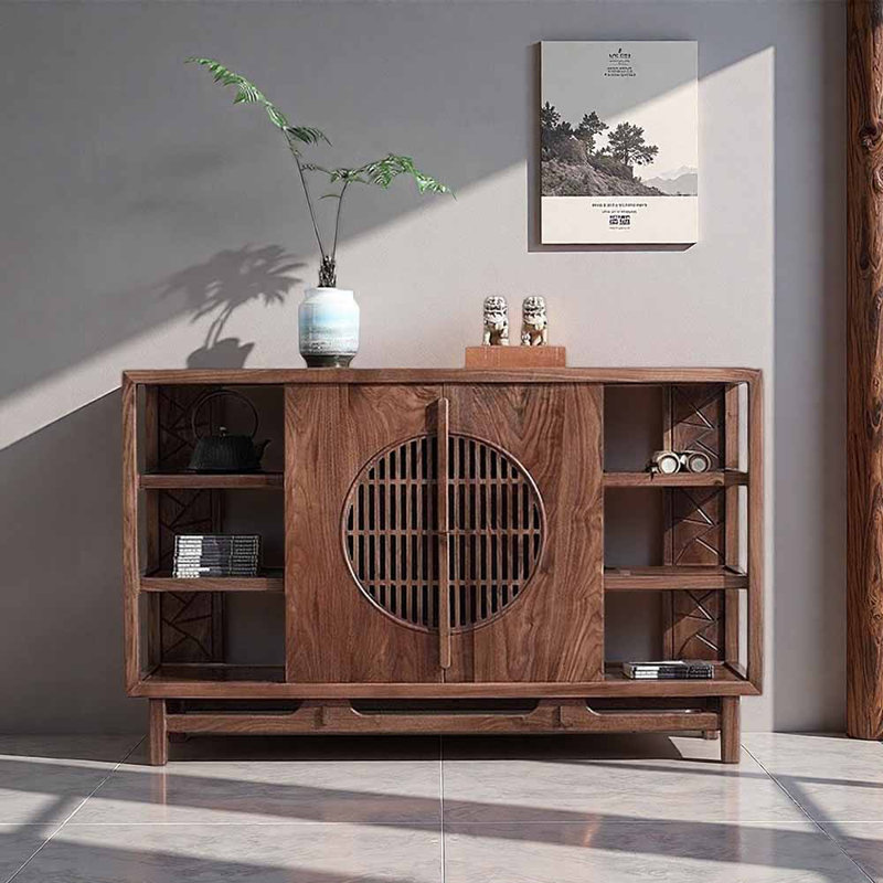 Armoire à chaussures haut de gamme de style chinois