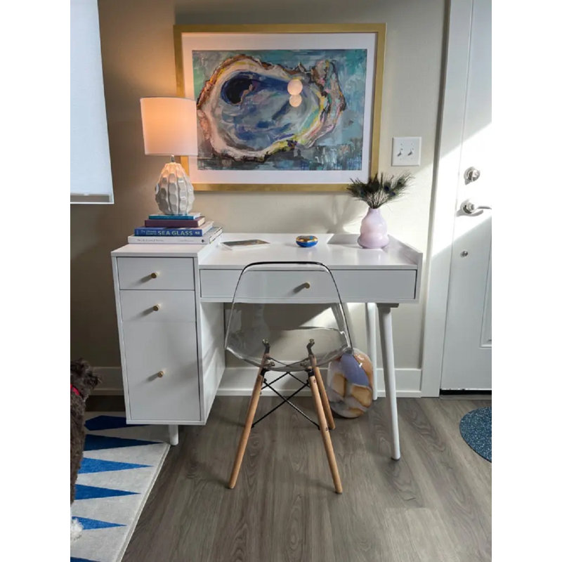Chaise en acrylique Leffie