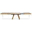 Akaja Extendable Oak Solid Wood Top Dining Table-2116869837-2116869836