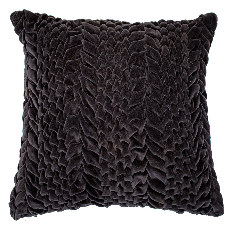 Otterville Abstract Cushion, Black