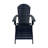 Arrlo Foldable Outdoor Adirondack Chair With Ottoman-88431759