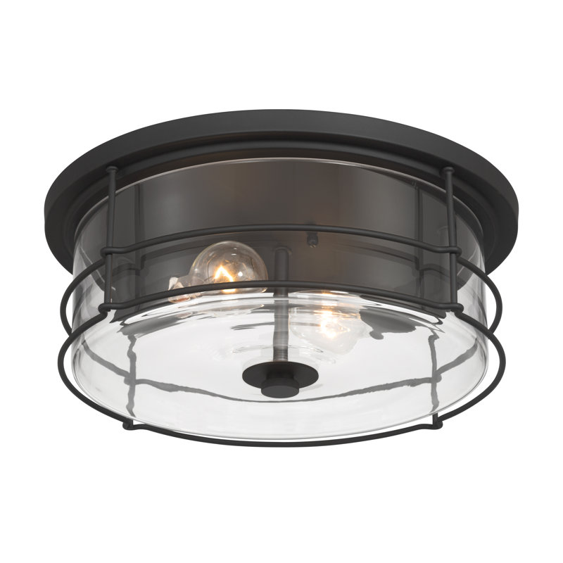 Lorenth 15" 2-Light Flush Mount
