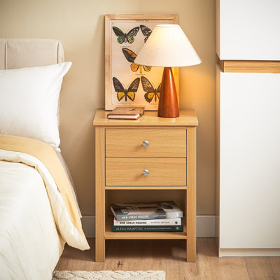 Eita 45cm W Manufactured Wood Bedside Table