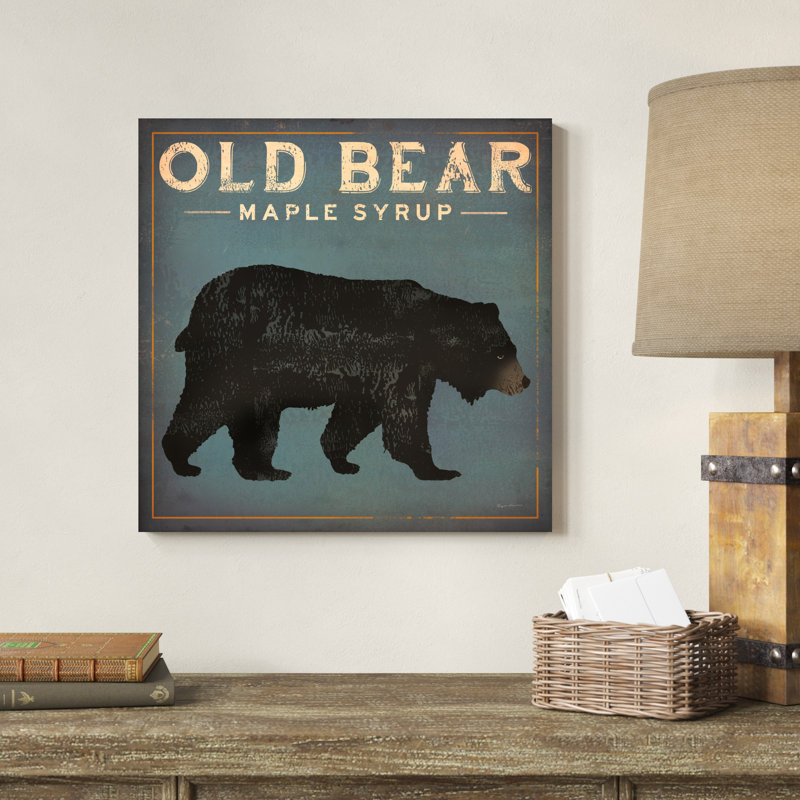 " Old Bear " by Ryan Fowler, 20" H x 20" W x 1.25" D
