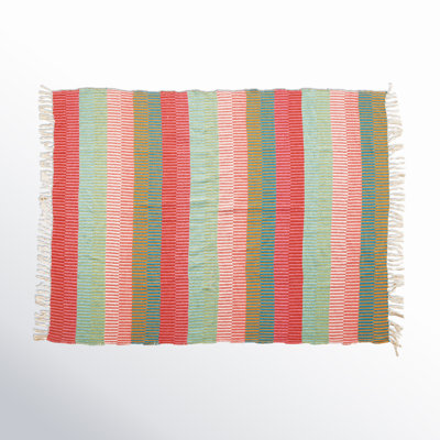 Dua Cotton Blend Throw Blanket