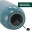 Tall Plastic Planter with Drainage Plug - 15x25.5"- Teal, Set of 2