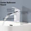 Robinet de lavabo de salle de bain à poignée simple Topcraft-49655653