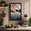 Moonlit Cherry Blossom Japandi - Wrapped Canvas-905665445-905665451
