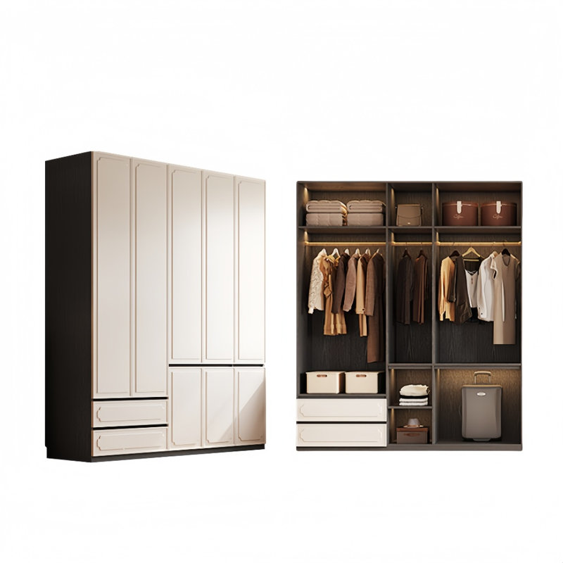 Garde-robe simple et haut de gamme, H 94 po x l 79 po x P 24 po
