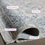 Abhik Grey/Navy Indoor/Outdoor Rug