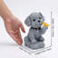 Statue chiot et papillon