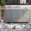 Meuble-lavabo moderne 60 "avec lavabo, bois massif et grand rangement