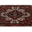 Tapis ivoire en laine noué à la main de conception unique 8 pi 4 po x 11 pi 8 po New Age