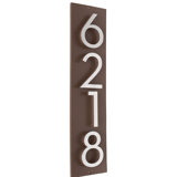 Floating 1-Line Wall Address Plaque
