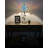 Merrin Tiffany Table Lamp Blue Stained Glass Dragonfly LED Bulb Included 20"H*10"W*10"D-147146659