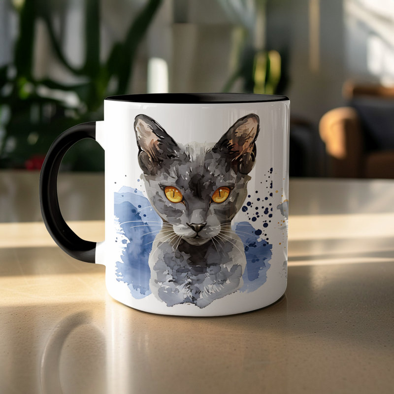 Mug, 3, Black