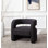 Fauteuil demi-tonneau l 32 "Anissa