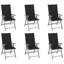 Chaise de patio en acacia avec coussin-286285189