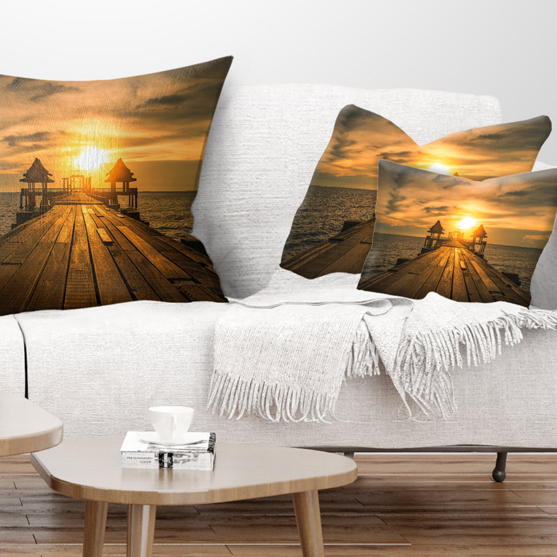 Coussin Pier Bridge, Rectangulaire, 12 po x 20 po