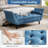 Luxurious Velvet Upholstered Bench With Two Pillows, Button Tufted Ottoman For Comfort And Style In Any Room-477027754