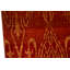 Ikat Area Rug in Rust/Gold