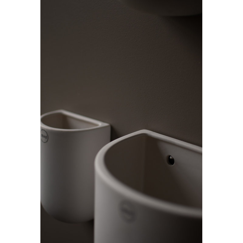 Ceramic Table Vase, 5.5" H x 9.45" W x 8.25" D