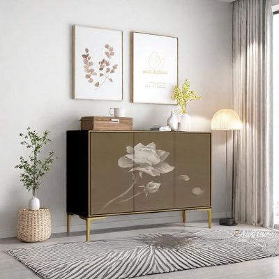 Buffet de luxe moderne et minimaliste