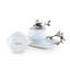 Harvest Stoneware Sugar And Creamer Set