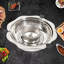 Pot à soupe rotatif en acier inoxydable