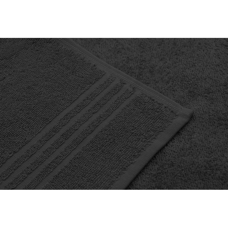 Lightweight Fingertip Towel, Black