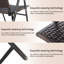Ensemble de 4 chaises pliantes en rotin
