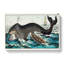 Hunting a Whale - Wrapped Canvas-55360245