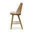 Lewis Windsor Stool With Cushion-Sandy Oak-Counter-881331895-881331881